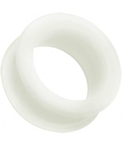 Glow in the Dark Silicone Double Flared Ear Gauge Tunnel Plug 7/8" (22mm) $10.07 Body Jewelry